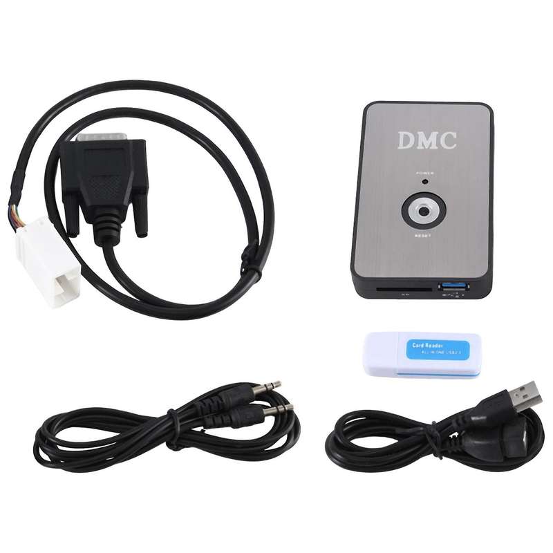 Black Motorcycle Digital Music Cd Mp3 Changer Player Case for Goldwing Gl1800 2001-2011