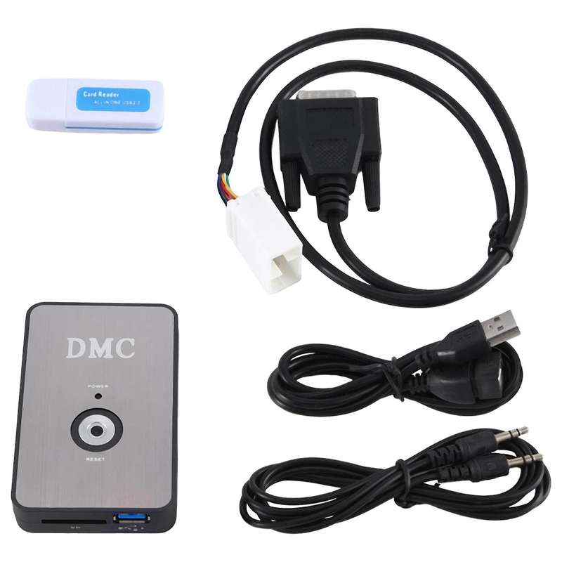 Black Motorcycle Digital Music Cd Mp3 Changer Player Case for Goldwing Gl1800 2001-2011