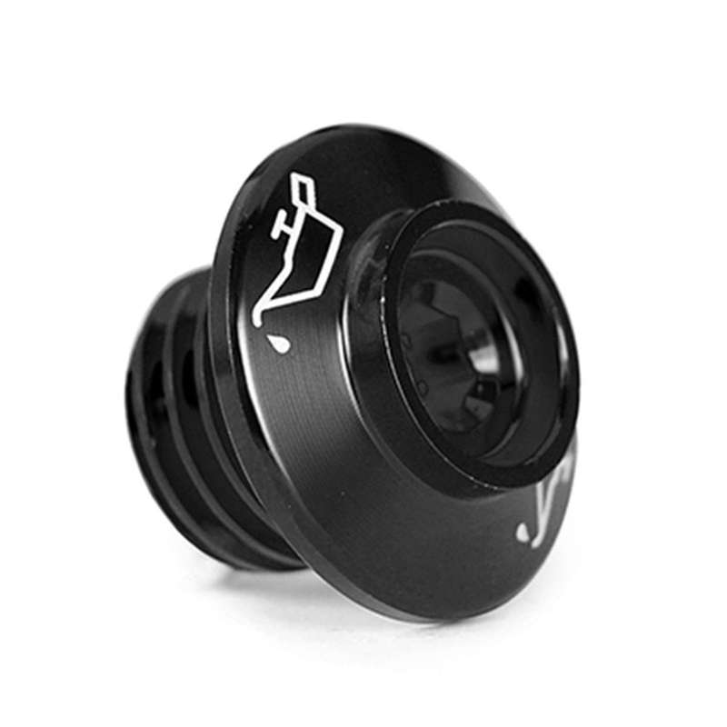 Black Motorcycle Engine Oil Filler Plug Cover Engine Cover Oil Screw Oil Inlet Cover Screw for
