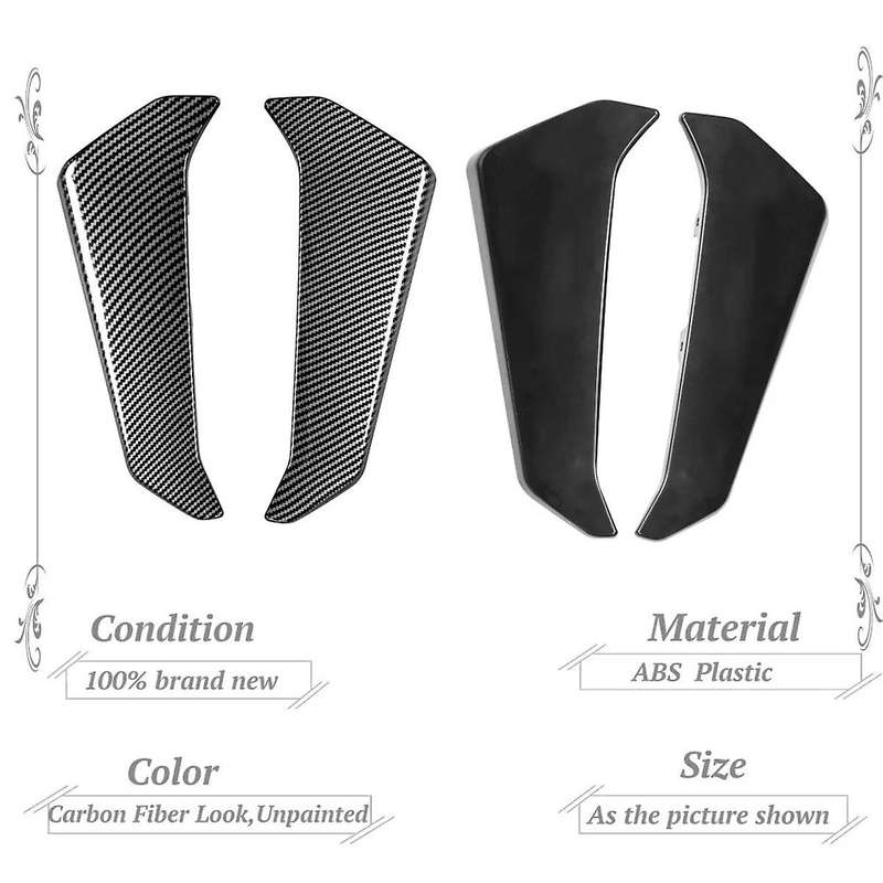 Black Motorcycle Radiator Side Panels Protector Cover Fairing for Mt09 Mt-09 Mt 09 2017-2020