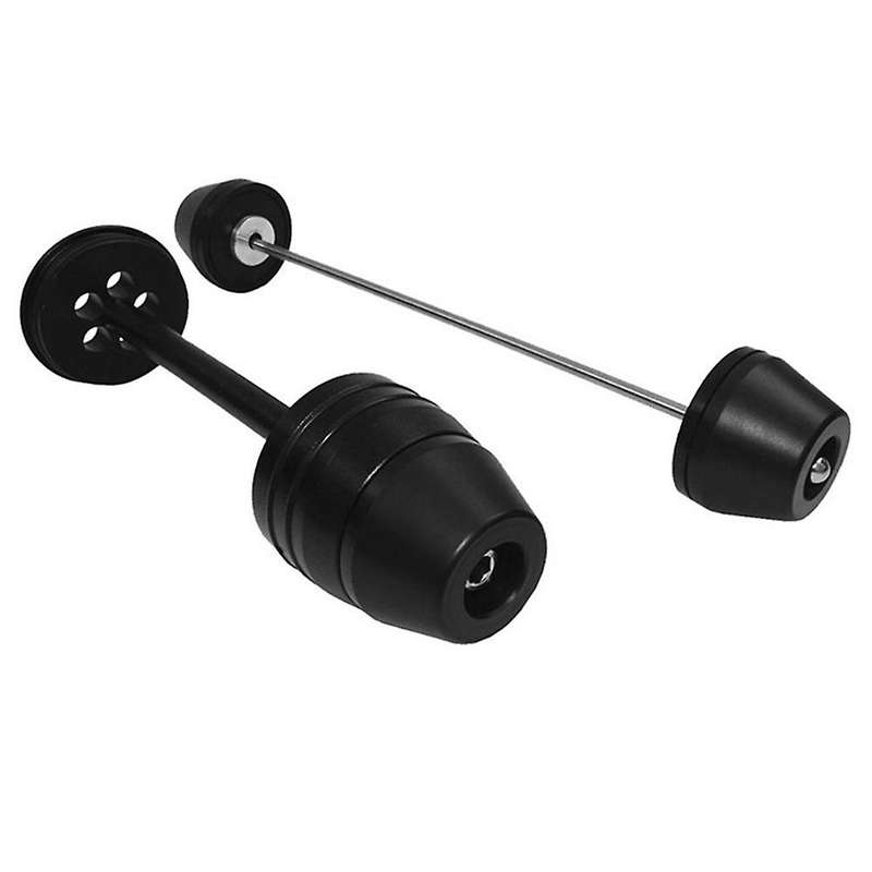 Black Motorcycle Modified Parts Front and Rear Wheel Anti-Fall Wheel Kit for Latte 13-18