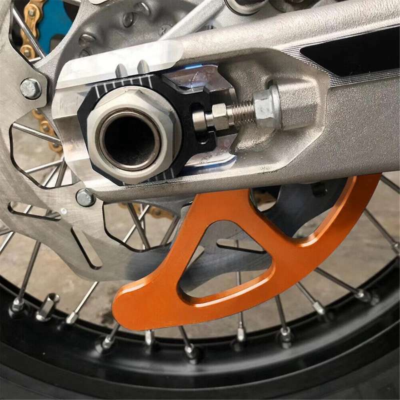 Black Motorcycle Rear Brake Disc Guard Protector for 250 350 450 500 EXC-F Six Days 2004-2023