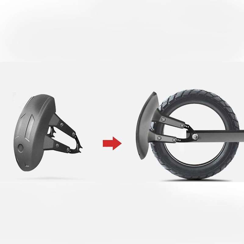 Black Motorcycle Rear Mudguard for 250