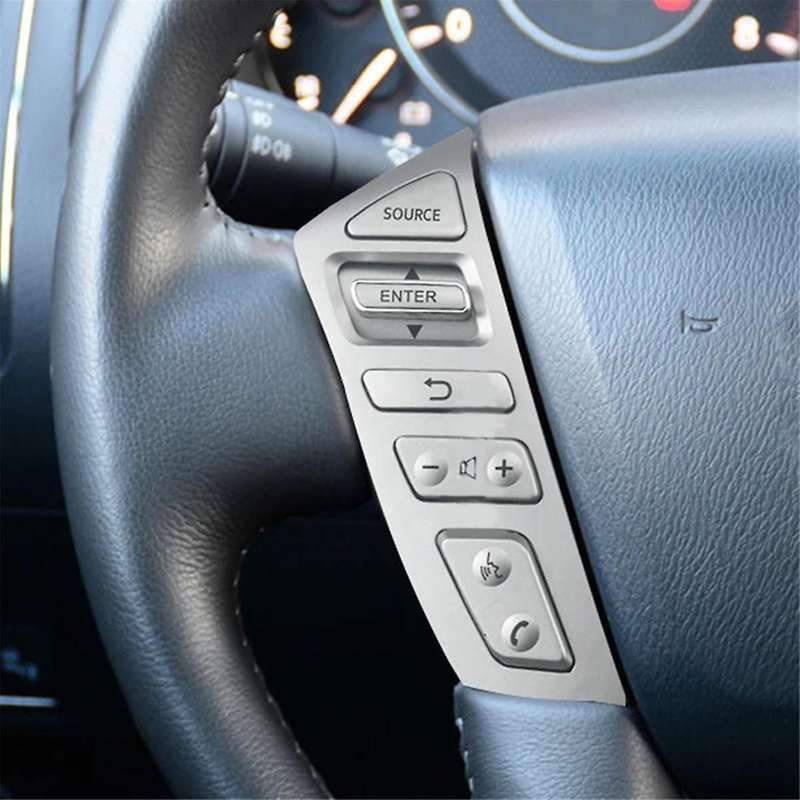 Black Multifunction Steering Wheel Switch Telephone Volume Bluetooth Cruise Control Button for Patro