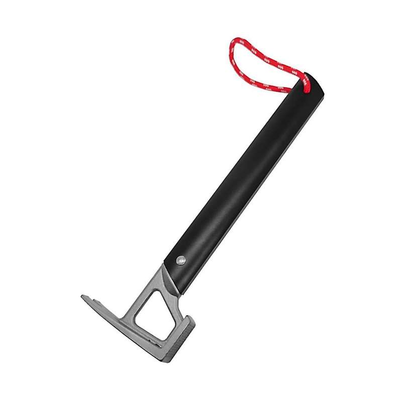 Black Multifunctional Hammer Aluminum Alloy Handle Stainless Steel Hammer Camping Tent Canopy Nail P