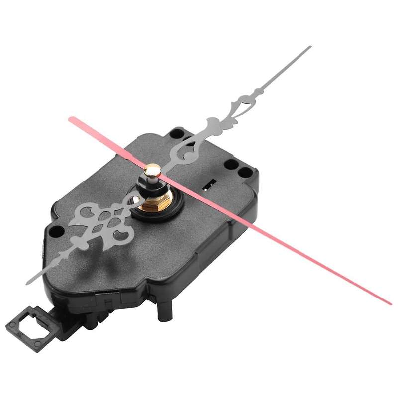 Black Quartz Clock Pendulum Movement Mechanism Motor & Fittings DIY Drive Unit