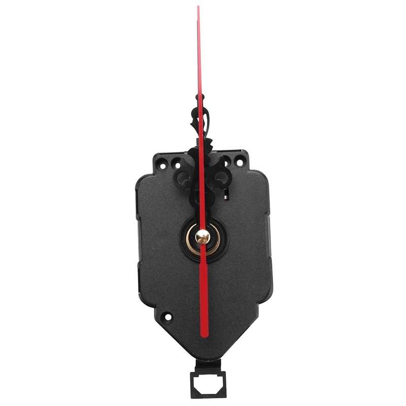 Black Quartz Clock Pendulum Movement Mechanism Motor & Fittings DIY Drive Unit