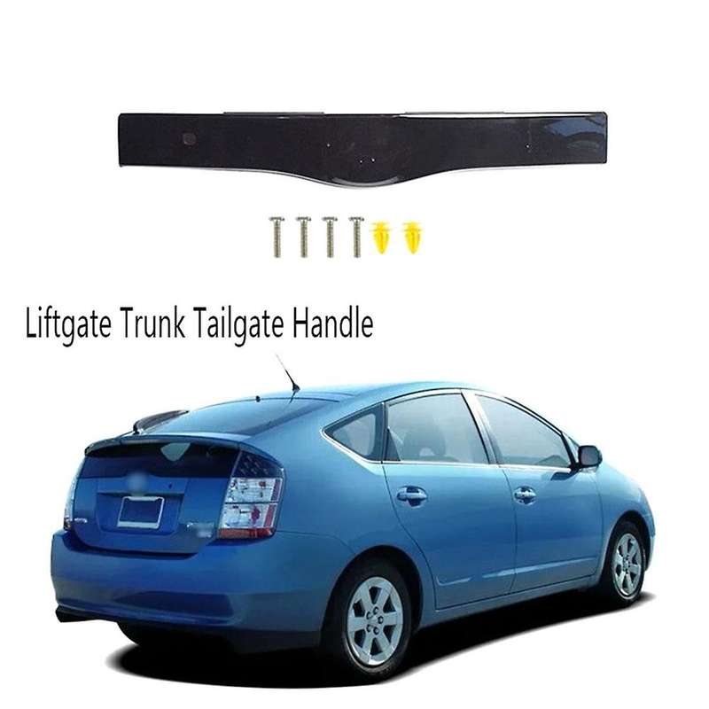 Black Rear Exterior Door Latch Handle Liftgate Trunk for Prius 2004-2009