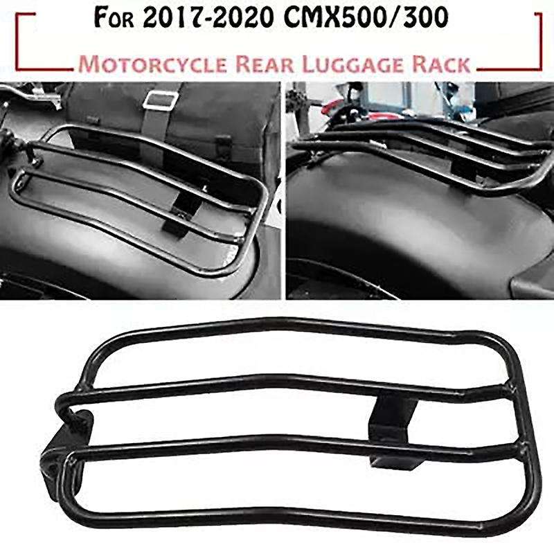 Black Rear Luggage Rack Tail Rack Touring Carrier for REBEL CM500 CM300 2017+ Motorcycle Accessories