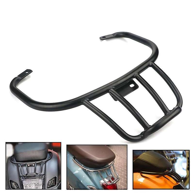 Black Rear Bracket Motorcycle Sports Luggage Rack Book Shelf Rack Rear Luggage Bag CNC Aluminum for