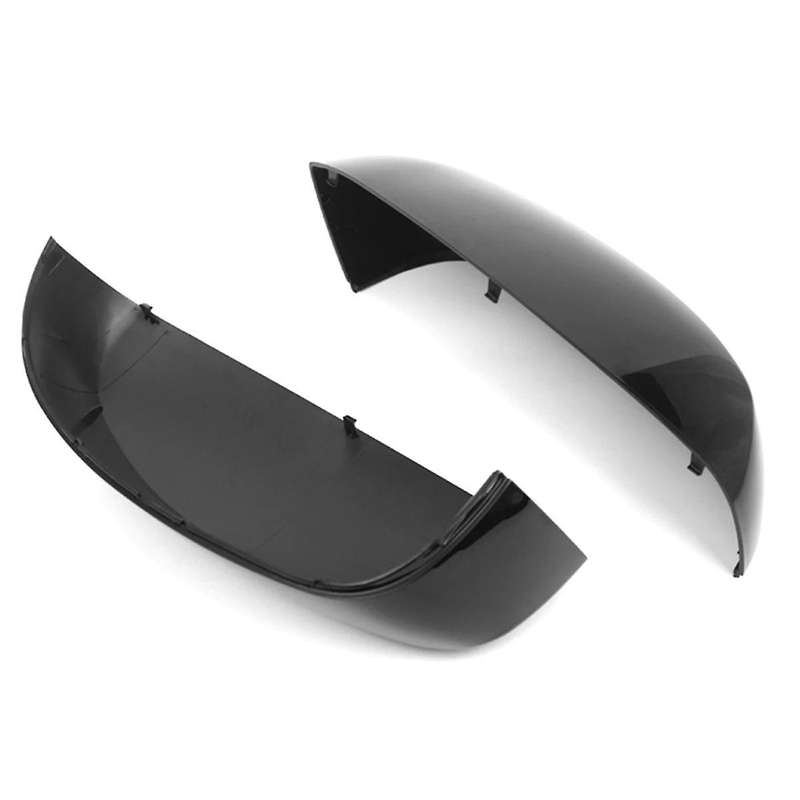 Black Rearview Mirror Cover Side Mirror Housing for 07-13 128-00902r 128-00903l Gm1320377 Gm1321377