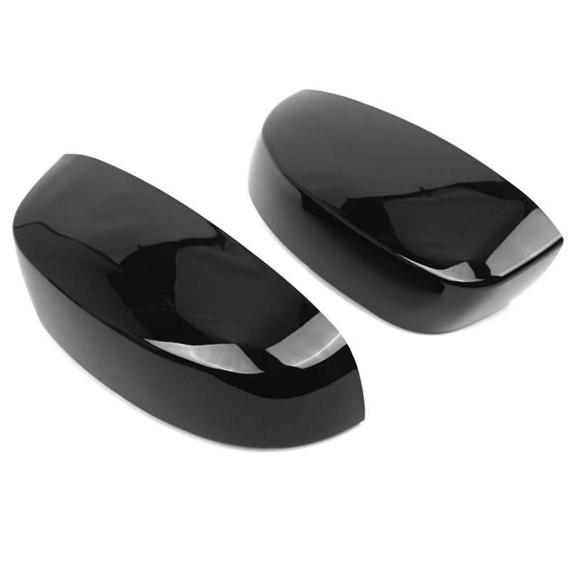Black Rearview Mirror Cover Side Mirror Housing for 07-13 128-00902r 128-00903l Gm1320377 Gm1321377
