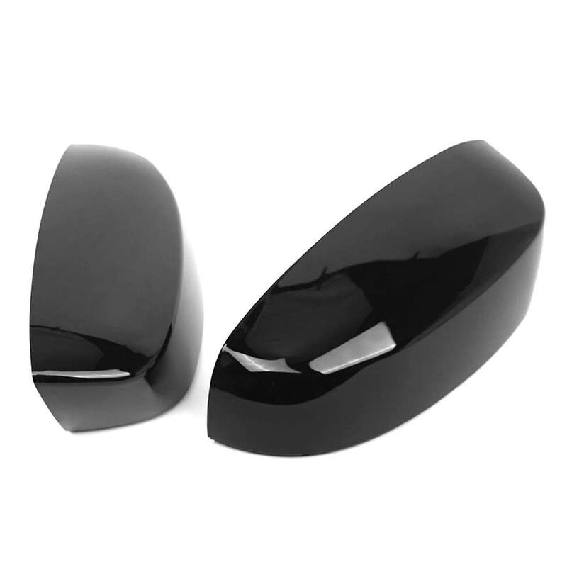 Black Rearview Mirror Cover Side Mirror Housing for 07-13 128-00902r 128-00903l Gm1320377 Gm1321377