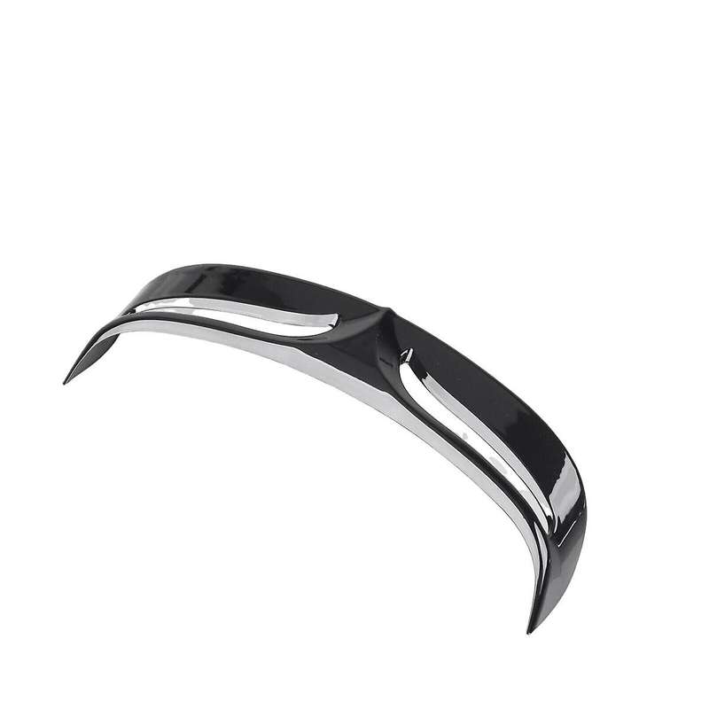 Black Rear Tip Trim Shell for Fat Boy FLSTF FLSTFB 2010-2017 Trailing Edge Trim Cover
