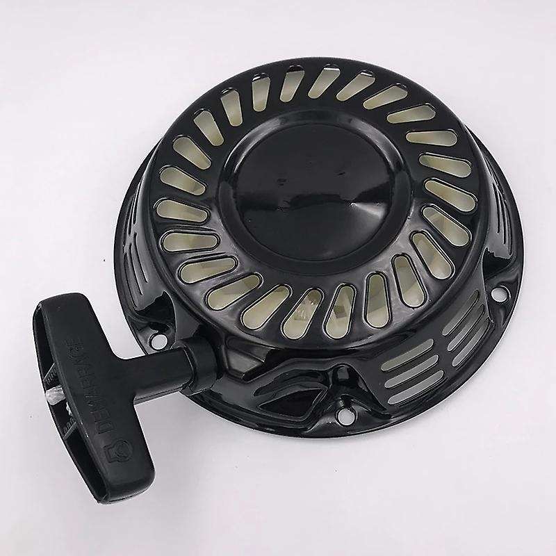Black Rewind Pull Fit for GX160 GX200 5.5HP 6.5HP Grass Trimmer Lawn Mower Chainsaw