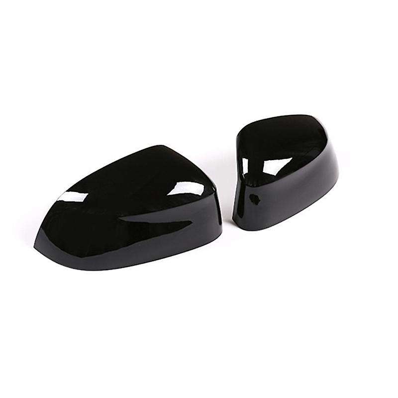Black Rearview Mirror Cover Side Wing Mirror Caps Protector for X5 X7 F15 G05 2014-2019 X6 15-19 X3