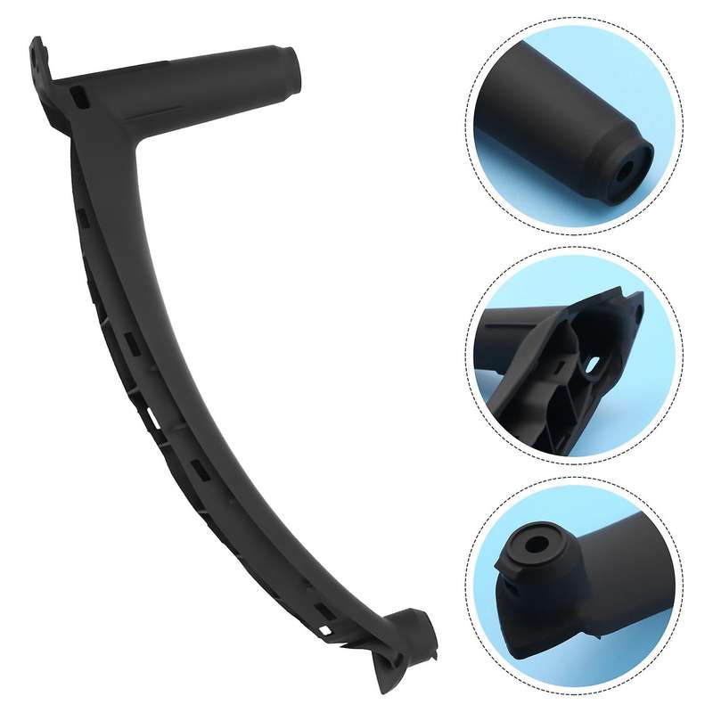Black Right Door Handle Decorative Bottom Lid Car Door Handle Door Handle Base for 2007-2014 E70 X5