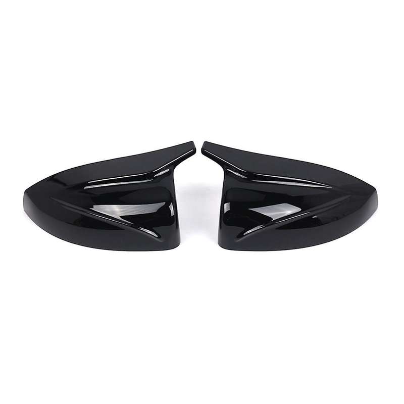 Black Replacement Mirror Covers for A3 S3 RS3 2014-2020 Rearview Mirror Housing