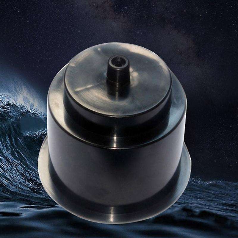Black Recessed Drop in Plastic Cup Drink Can Holder with Drain for Boat Car Marine Rv - Black