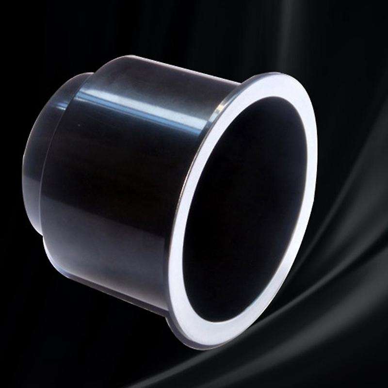 Black Recessed Drop in Plastic Cup Drink Can Holder with Drain for Boat Car Marine Rv - Black