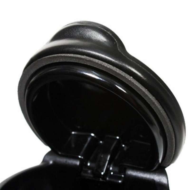 Black Self Extinguishing Ashtray Home Car Auto Holder
