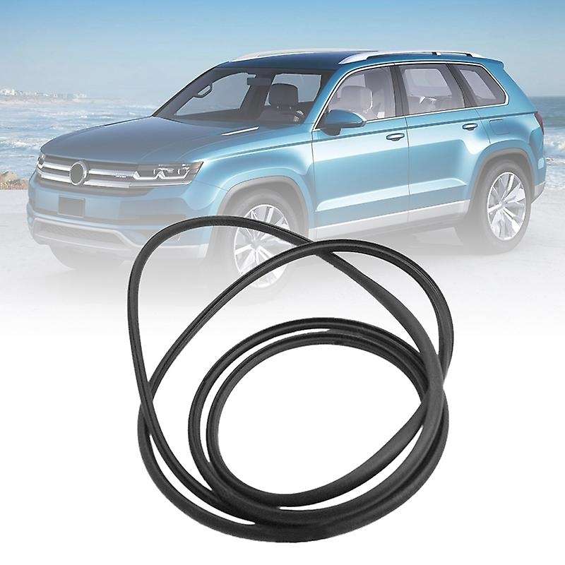 Black Rubber Sunroof Glass Seal Gasket 244 cm Fit for  A3 A4 A6 Golf 8E0877297