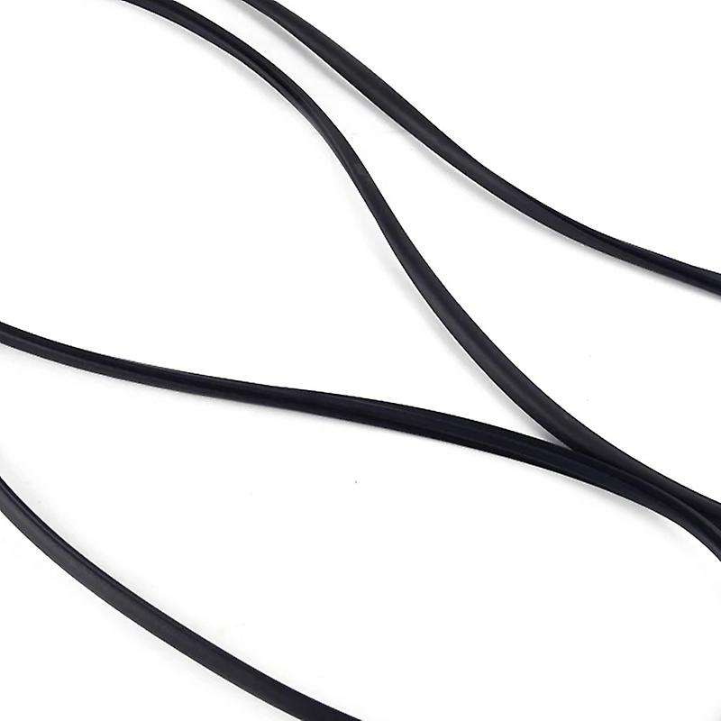 Black Rubber Sunroof Glass Seal Gasket 244 cm Fit for  A3 A4 A6 Golf 8E0877297