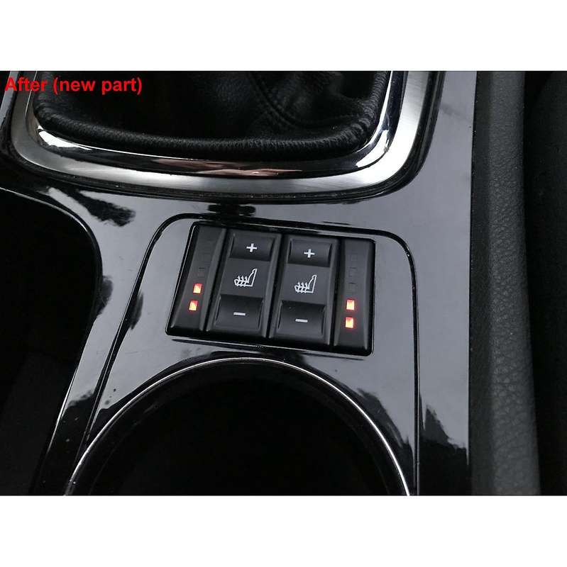 Black Seat Heating Button Control Switch 6M2T19K314AC for Mondeo MK4 Galaxy 3