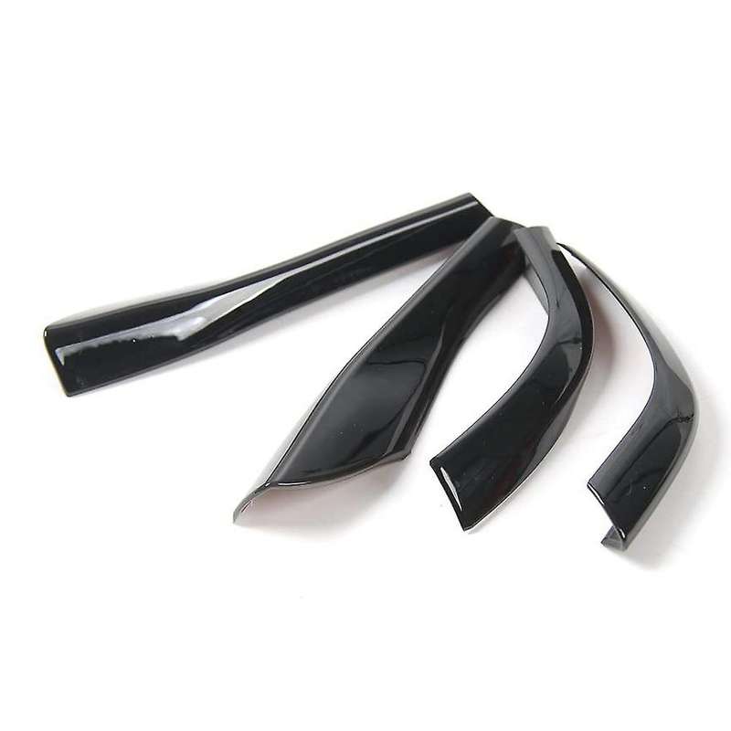 Black Side Mirror Rearview Mirror Base Cover Trims Exterior Moulding for 2015+