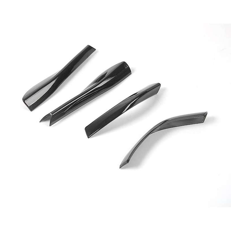 Black Side Mirror Rearview Mirror Base Cover Trims Exterior Moulding for 2015+