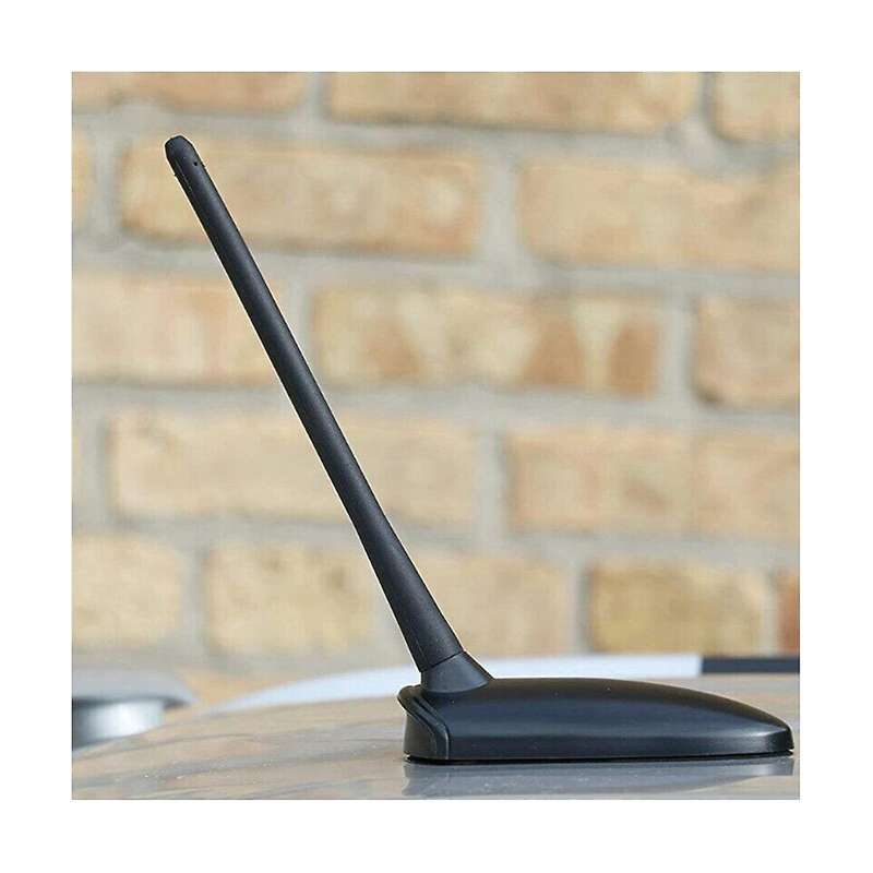 Black Short Aerial Antenna Mast Type 21cm Radio Aerials 51910790 52019353 for 2012-Present