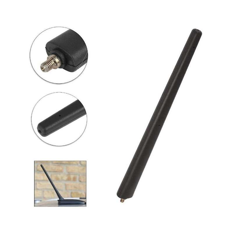 Black Short Aerial Antenna Mast Type 21cm Radio Aerials 51910790 52019353 for 2012-Present
