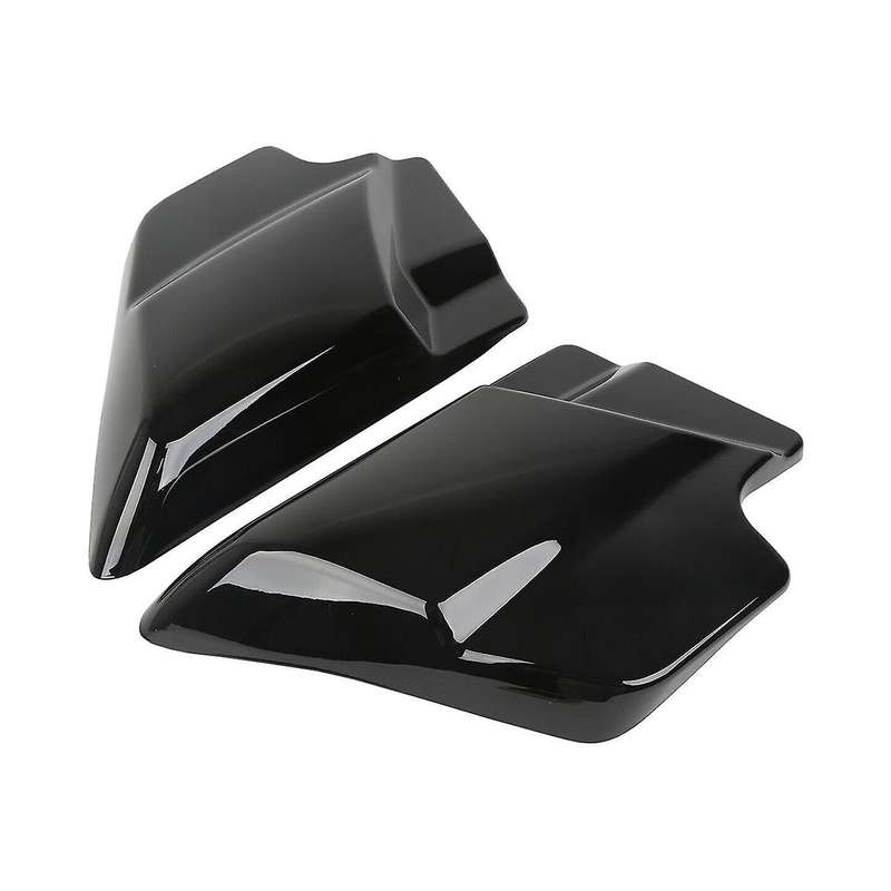 Black Side Covers for Touring Road Street Glide Flht Flhx 09-22