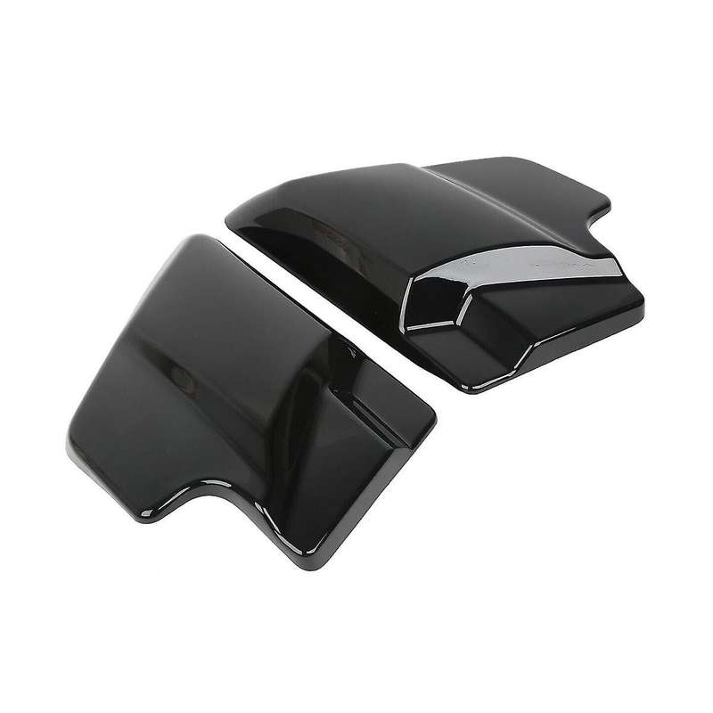 Black Side Covers for Touring Road Street Glide Flht Flhx 09-22