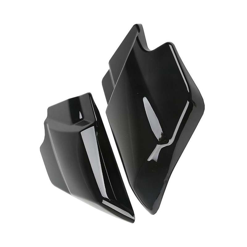 Black Side Covers for Touring Road Street Glide Flht Flhx 09-22