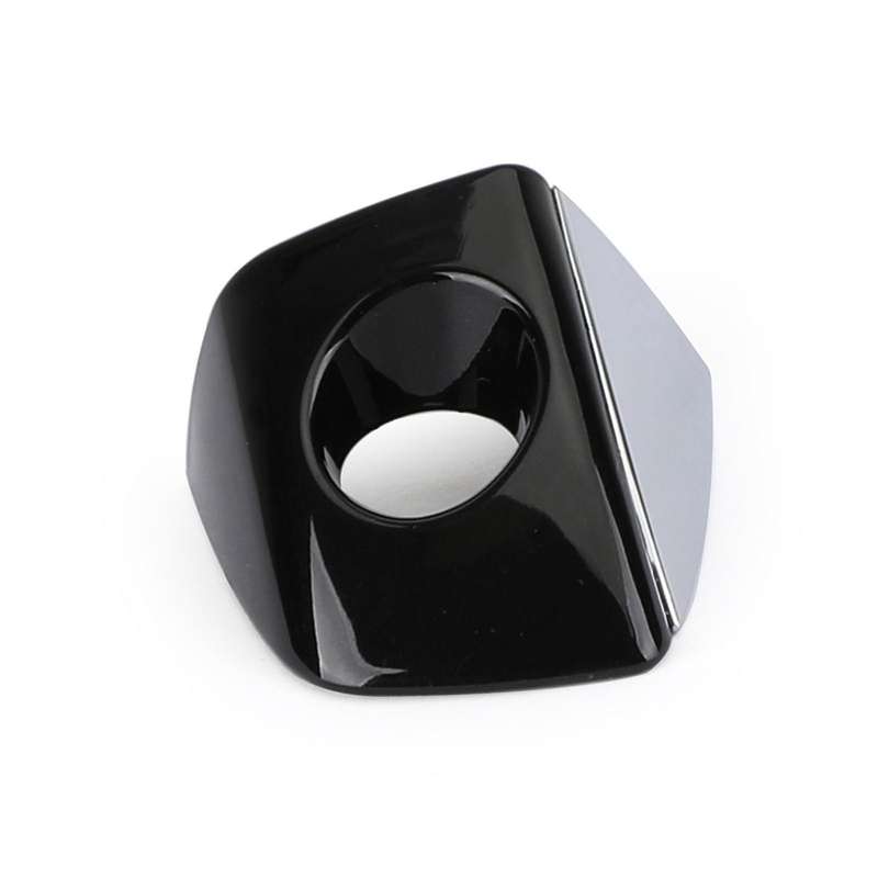 Black Silver Front Left Door Handle Key Hole Cover Cap for - A6/S6 A7 Sportback A8/S8 4H1837879