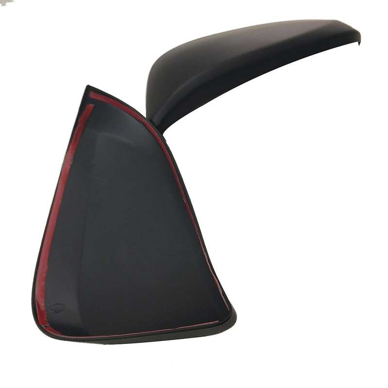 Black Side Rearview Mirror Cover Cap Decor Trim for Fortuner