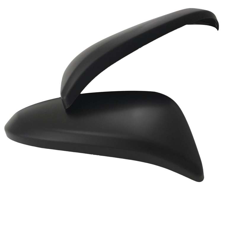 Black Side Rearview Mirror Cover Cap Decor Trim for Fortuner