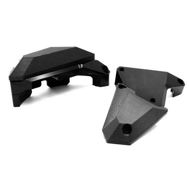 Black Special Engine Anti-Fall Block -Resistant Ball Protection Block for FZ07 13-20