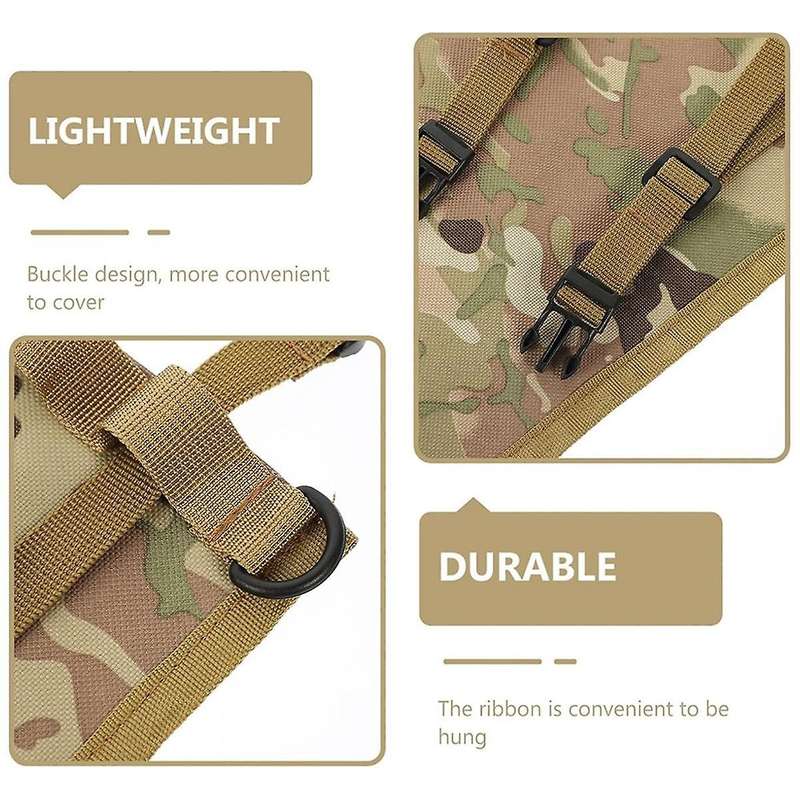 Black Stove Outdoor Gas Tank Protective Cover Anti-Slip Anti-Collision Cover Gas Bottle Storage Bag
