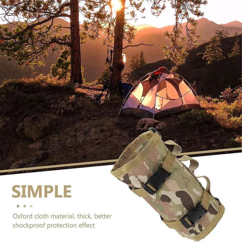 Black Stove Outdoor Gas Tank Protective Cover Anti-Slip Anti-Collision Cover Gas Bottle Storage Bag