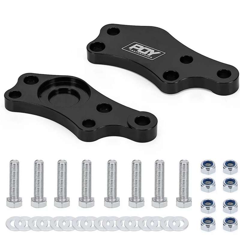 Black Steering Lock Adapters Lock Kit for Altezza Gita Turn Angle Adapter