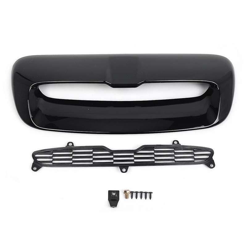 Black Style for S R55 R56 R57 R58 2007-2013 Hood Air Intake Vent Scoop