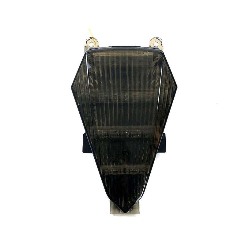 Black Stop Sign Light Tail Light Led Light Motorcycle Rear Light Integrated Turn Signal for Yzf R6