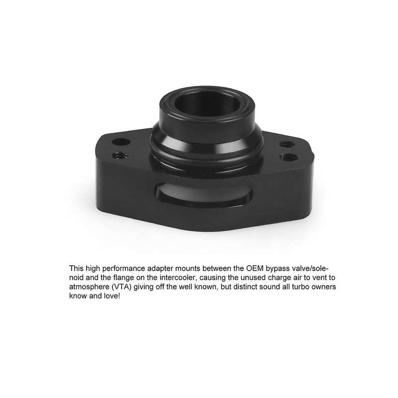 Black Turbo Blow Off Valve Adapter Bov for 2016+ 3.5 , 2016+ 2.7
