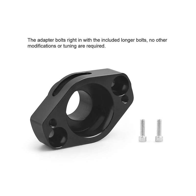Black Turbo Blow Off Valve Adapter Bov for 2016+ 3.5 , 2016+ 2.7