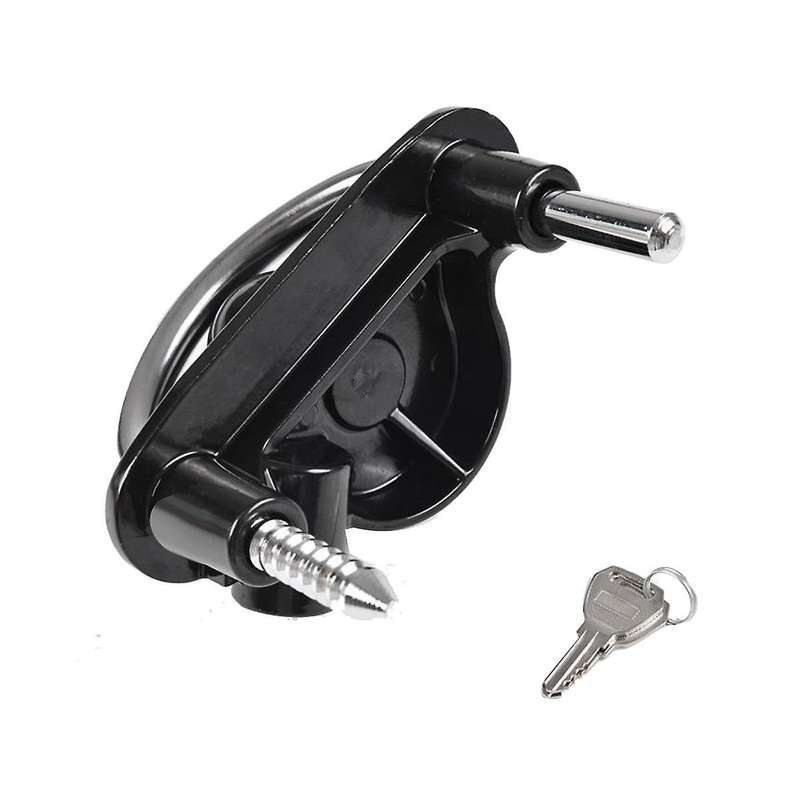 Black Trailer Coupling Locks Ball Locks Car Locks Trailer Accessories Trailer Locks Planter Locks T