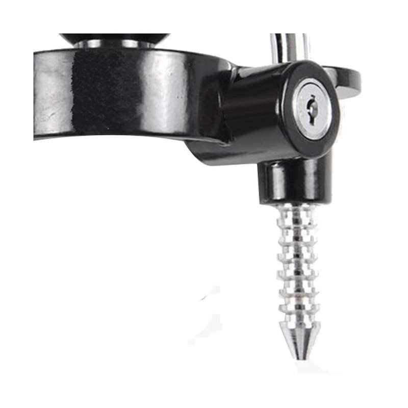 Black Trailer Coupling Locks Ball Locks Car Locks Trailer Accessories Trailer Locks Planter Locks T