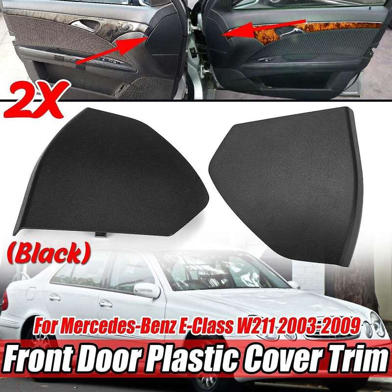 Black W211 Car Front Door Plastic Cover Trim Shell for Mercedes Benz E-class W211 2003-2009 2117270