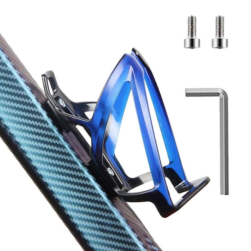 Black+Blue Bicycle Gradient Water Bottle Holder, Two-Color PC Cycling Accessories